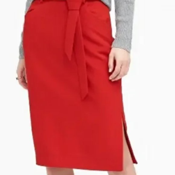 Banana Republic Red Skirt - Picture 1 of 10